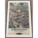 An original British Railways poster for Sheringham (Norfolk).