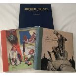 A small collection of books on illustrators & prints.