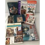 A collection of antiques guides & encyclopaedias.