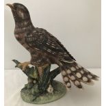 A Capodimonte bird of prey.