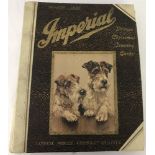 A season 1937 Imperial salesmans sample album of Christmas cards.