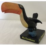 A vintage rubber Guinness advertising Toucan.