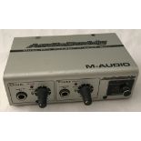 M-Audio AudioBuddy Dual Mic Preamp/Direct Box.