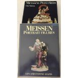 2 books on Meissen porcelain.