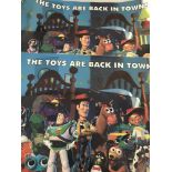 2 laminated Toy Story 2 posters.