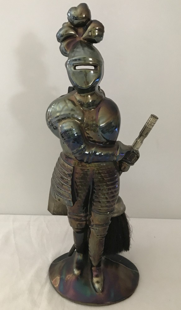 A bronze Lustre finish Nestor cast iron Knight companion set. # 879074.