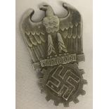 A German WWII pattern Org. Todt badge.