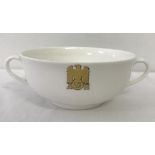 Adolf Hitler’s Dinner Service (one piece) - An Allach Porcelain Soup Bowl.