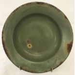 Vietnam War Era Vietcong enamel plate.