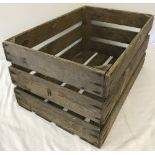 A German WWII pattern Waffen SS Vegetable Crate.
