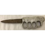 A British WWI pattern Trench fighting knife.