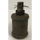 WW2 Japanese Type 99 Kiska hand grenade. Inert.