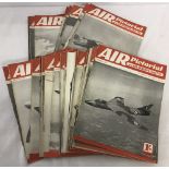 Approx. 34 c1950's issues of Air Pictorial and Air Reserve Gazette magazines.