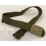 A German WWII pattern Luftwaffe Africa Corps belt.