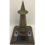 A presentation trophy given to a Senior Master Sergeant USAF.