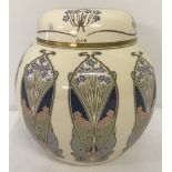 A Masons Ironstone "Ianthe" design lidded ginger jar made for Liberty of London.