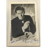 A signed studio photograph of 1940's actor Emrys Jones.