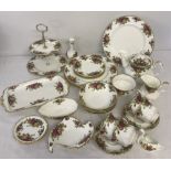 A quantity of Royal Albert "Old Country Roses" ceramics.