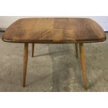 A vintage Ercol elm coffee table.