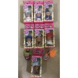 7 unopened boxed 1992 Hasbro "Treasure Trolls" together with 2 others.