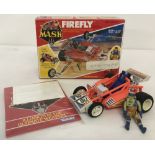 A boxed 1986 Kenner Parker Toys "Mask" Firefly #37410 toy.