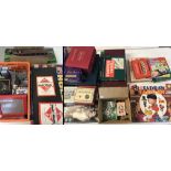 A large quantity of vintage and modern board and other games and toys.