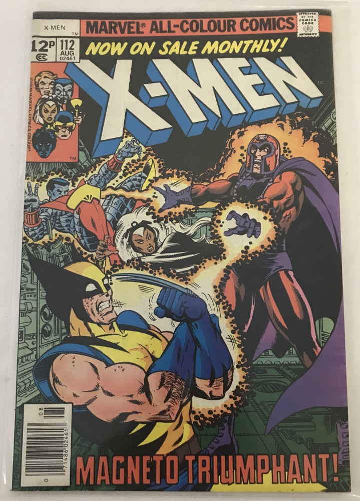 Issue #112 of X-Men comic book by Marvel Comics.