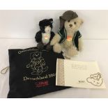 A limited edition Steiff 2 Teddy Bear set 'German Fairy Tale - Puss in Boots'.