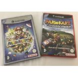 A cased Nintendo Gamecube Mario Kart Double Dash game complete with instructions.