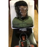 A Planet of the Apes Limited Edition Ultimate Collectors Ape Head with full DVD box set.