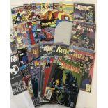 Approx. 25 modern Spider-Man and Batman comic books.