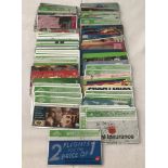 A collection of BT phone cards. Some picture cards.