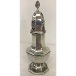 Hallmarked silver sugar sifter.