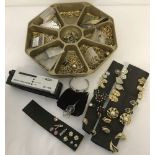 A quantity of jewellery making items.