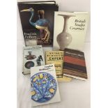 A collection of 6 reference books on antiques.