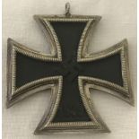 A WWII pattern German Iron Cross 2nd class medal.