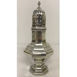 Vintage hallmarked silver sugar sifter by Mappin & Webb.