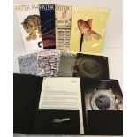 A collection Patek Phillipe of watch catalogues and magazines.