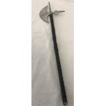 A vintage reproduction child size Halberd axe.