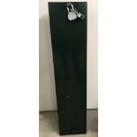 3 gun steel cabinet with 2 Police approved locks with keys.