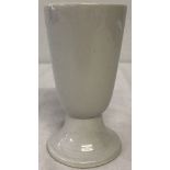 WW2 pattern German ceramic goblet. Dated 1942.