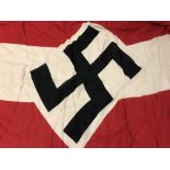 A German WWII pattern Hitler Youth flag.