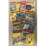 A collection of 1970s Mickey Mouse comic books by ICP Magazines.