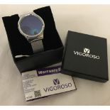 A boxed Vigoroso Smart Touch watch.