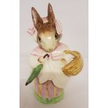 F Warne & Co Ltd Beswick, Beatrix Potter's Mrs Rabbit figurine.