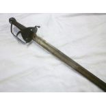 A 17th century-style rapier sword with d