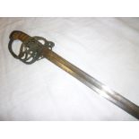 An 1822 pattern Infantry officers sword