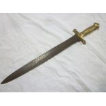 A mid-19th century French pioneers sword