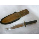 An old Bowie Knife by J Nowill and Sons,