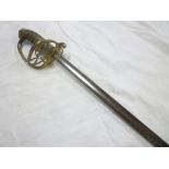 A Victorian Militia officers sword with